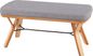 Rushworth I Gray Accent Bench
