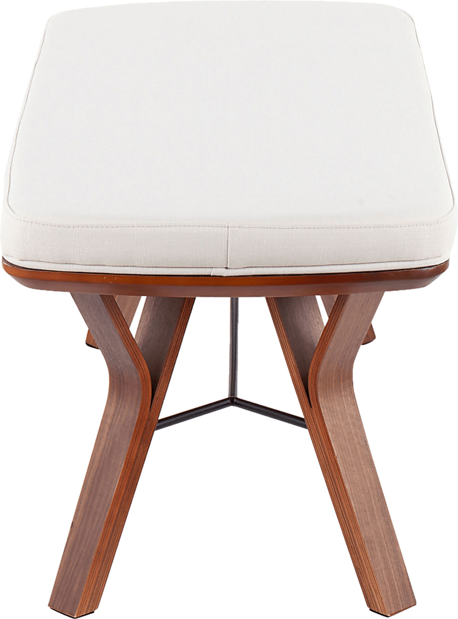 Rushworth II Cream Accent Bench - Image 2