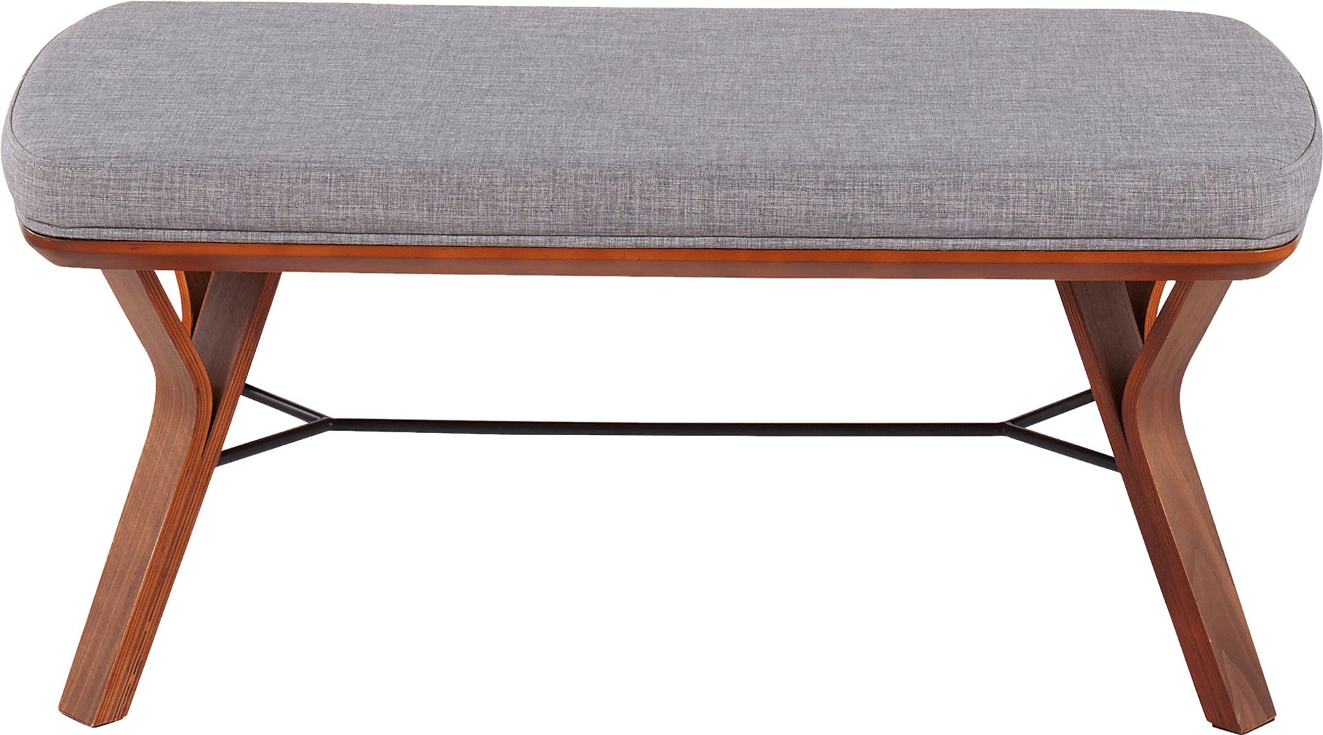 Rushworth II Gray Accent Bench - Image 4