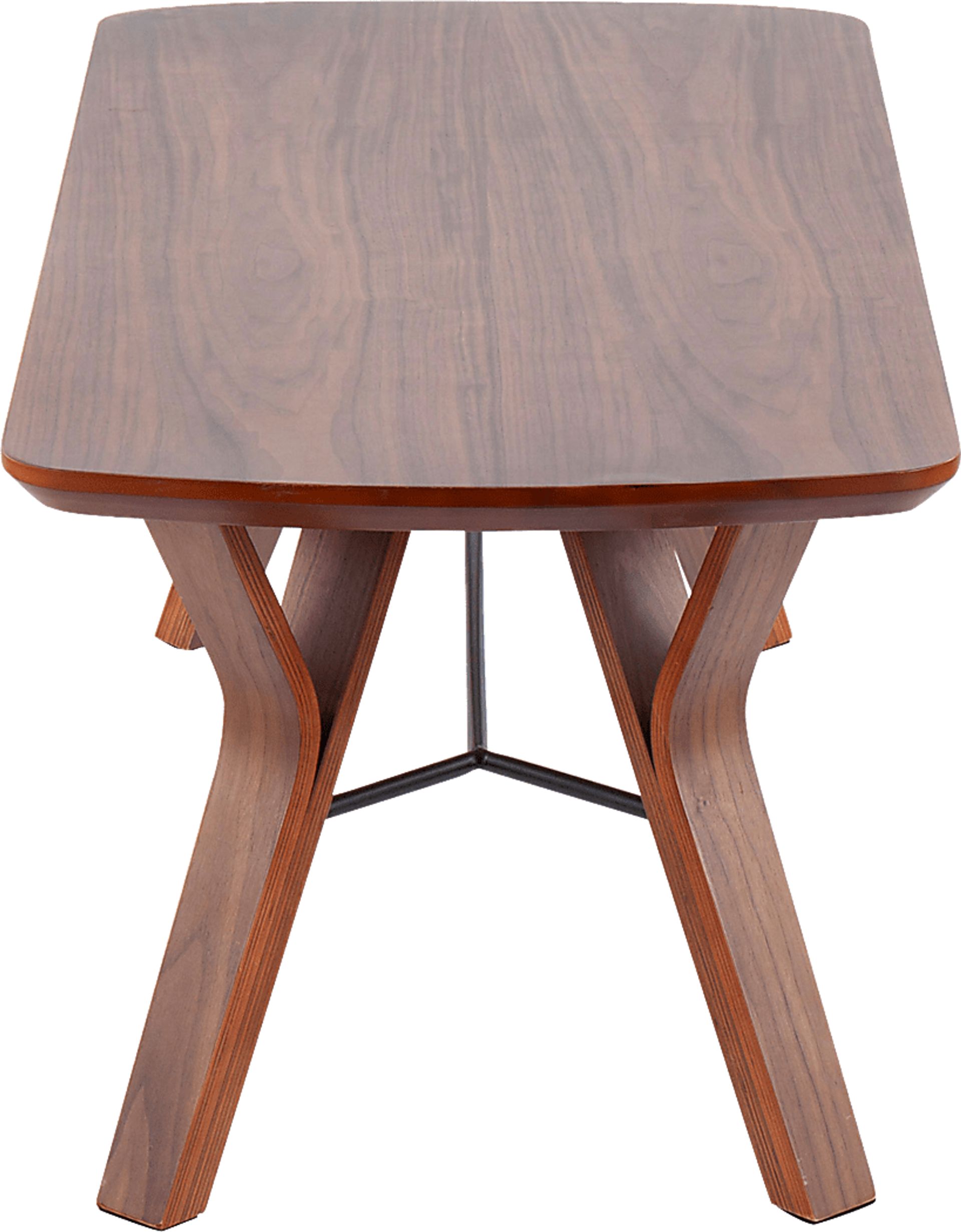 Rushworth II Walnut Accent Bench - Image 2