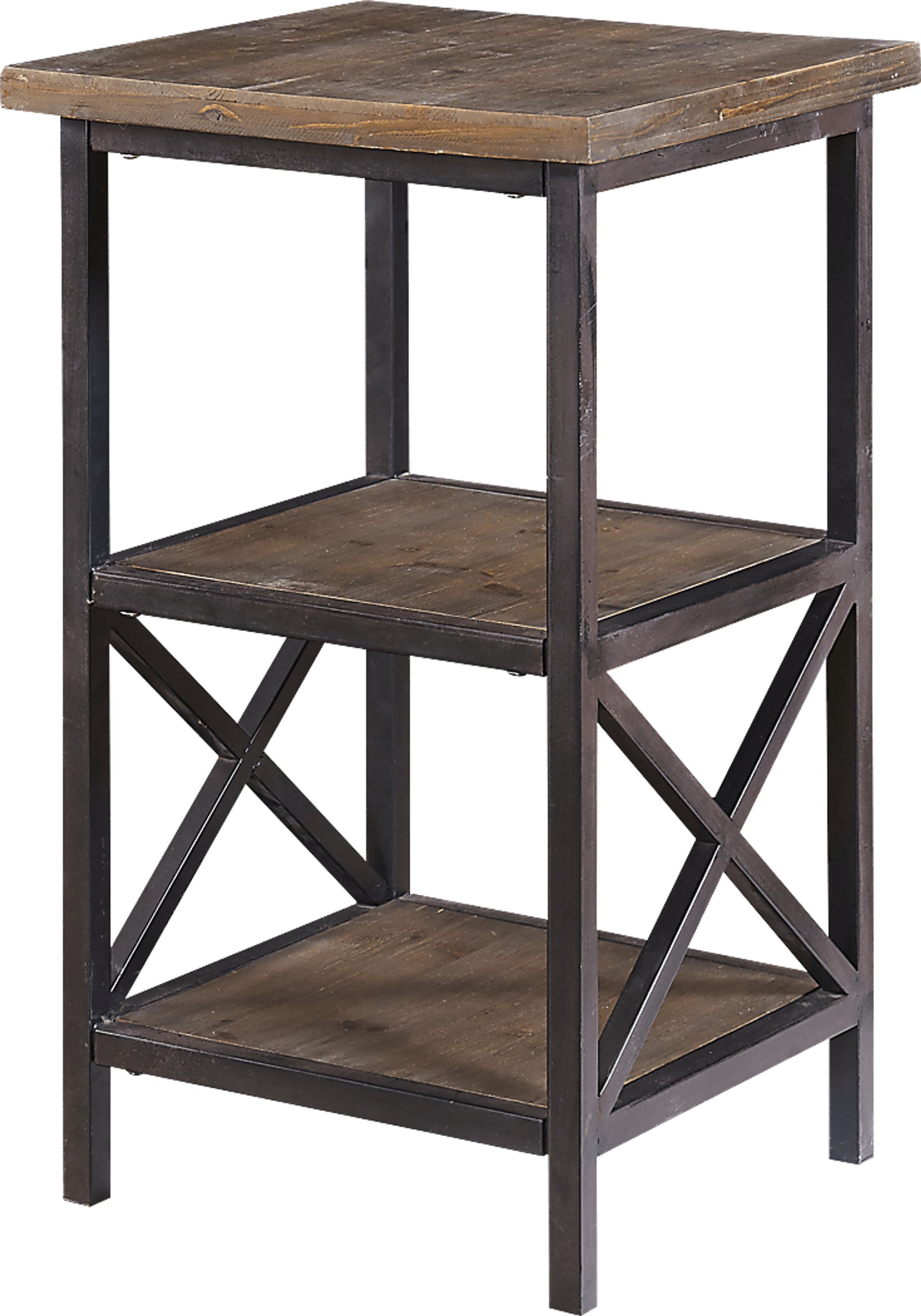 Ruskin Brown Accent Table - Image 1