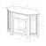 Russell Barnwood 48 in. Corner Console with Electric Fireplace