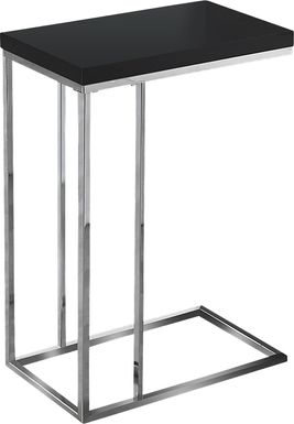 Russleo Black Accent Table