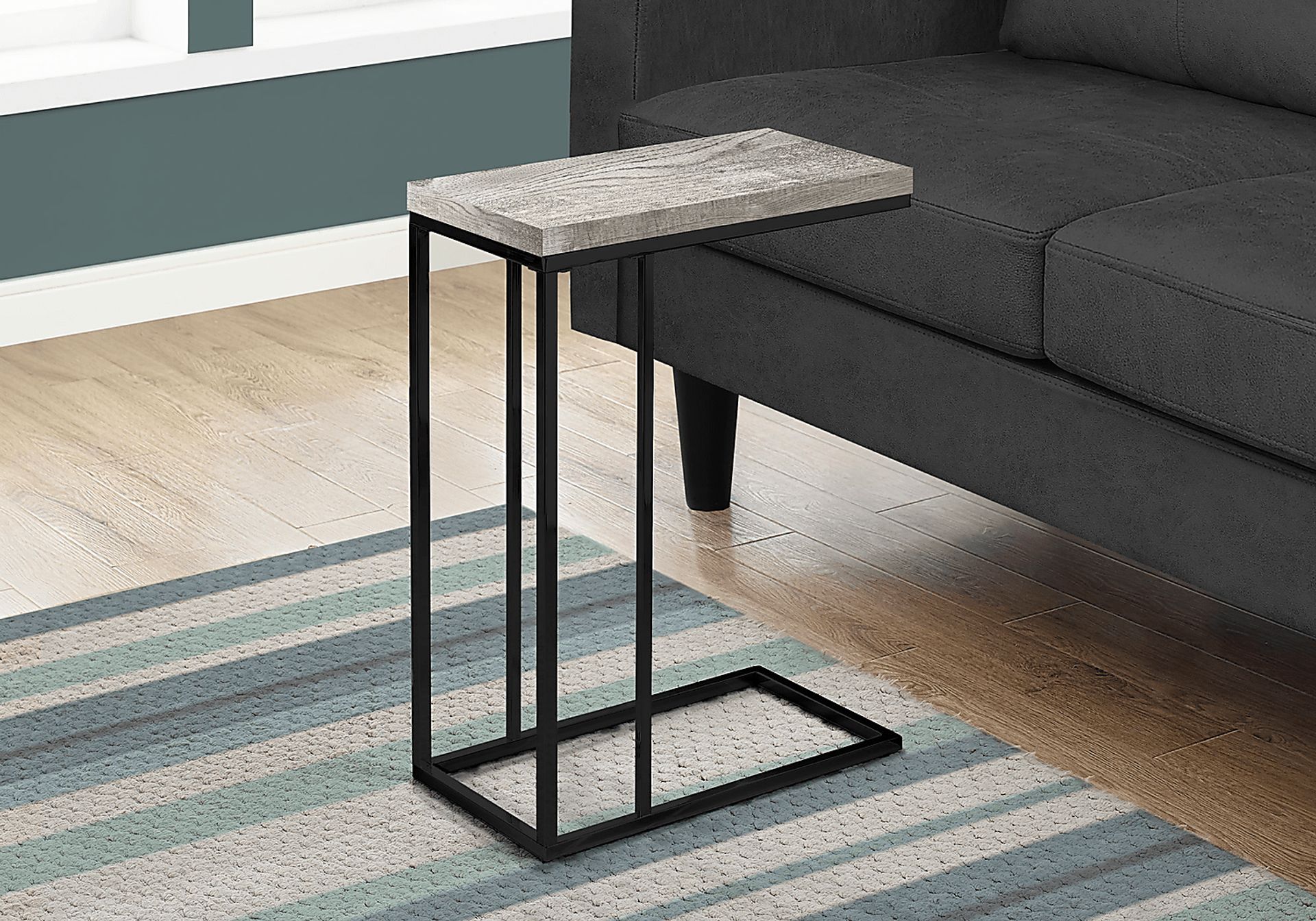 Russleo Gray Accent Table - Image 2