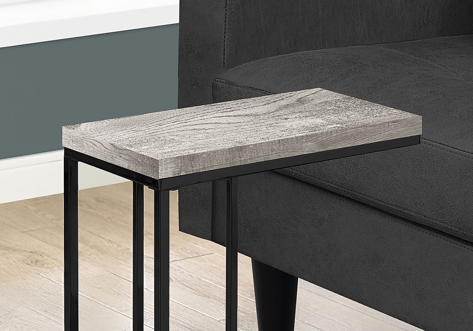 Russleo Gray Accent Table - Image 3