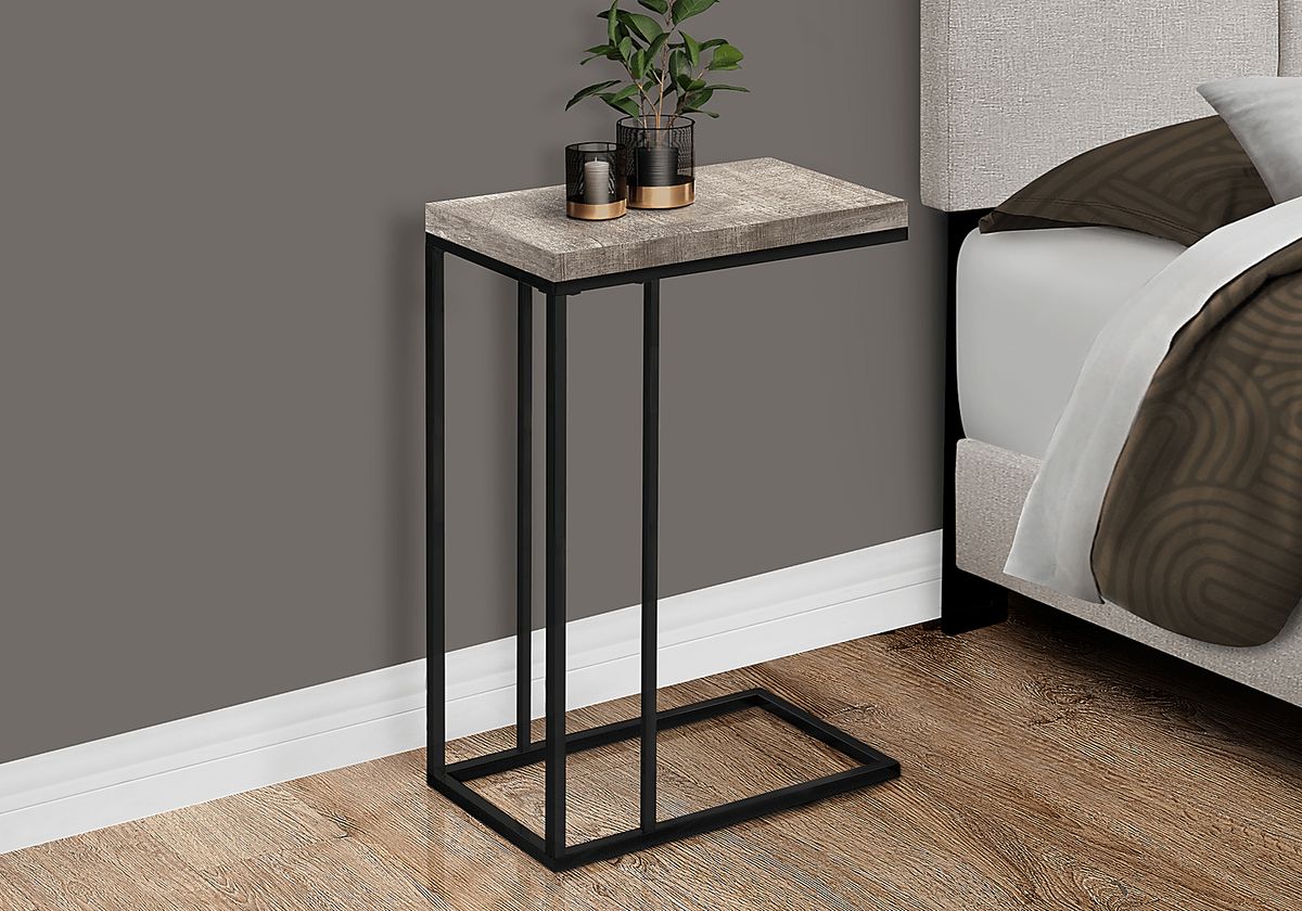 Russleo Taupe Colors,Light Wood Accent Table | Rooms to Go