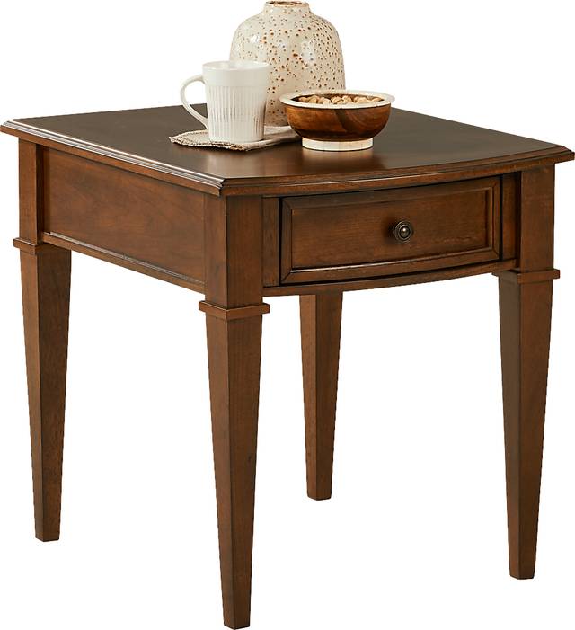Russo Lane Brown End Table - Thumbnail - Image 2