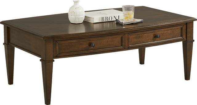 Russo Lane Brown Storage Cocktail Table - Thumbnail - Image 2