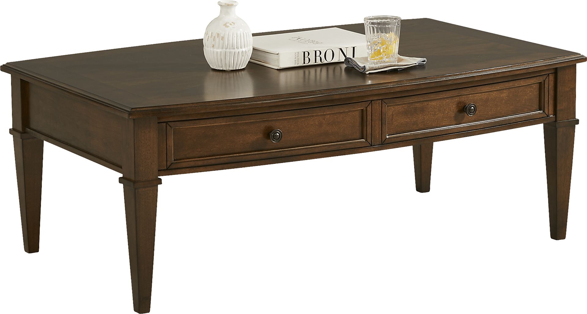 Russo Lane Brown Storage Cocktail Table - Image 2