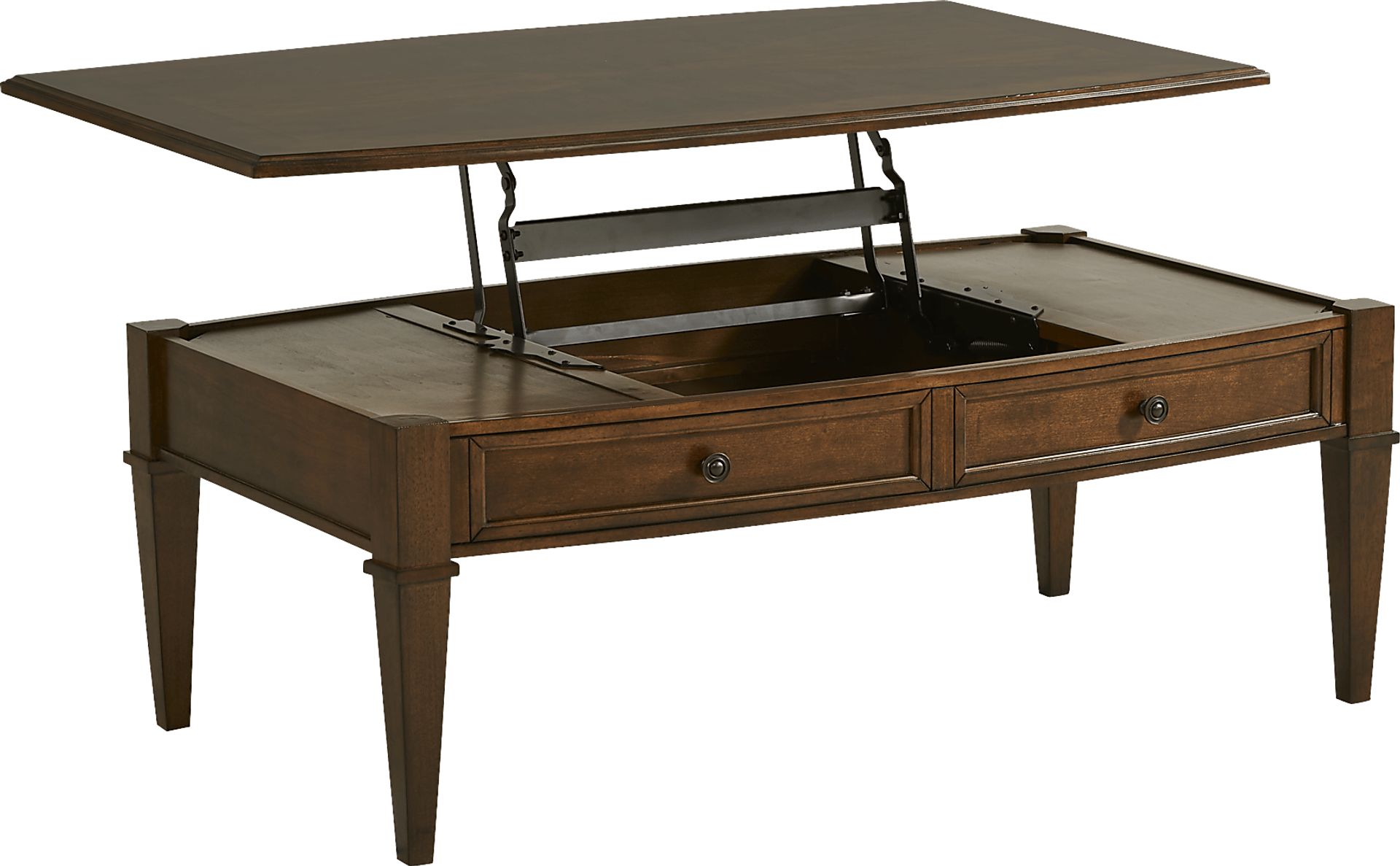Russo Lane Brown Storage Cocktail Table - Image 3