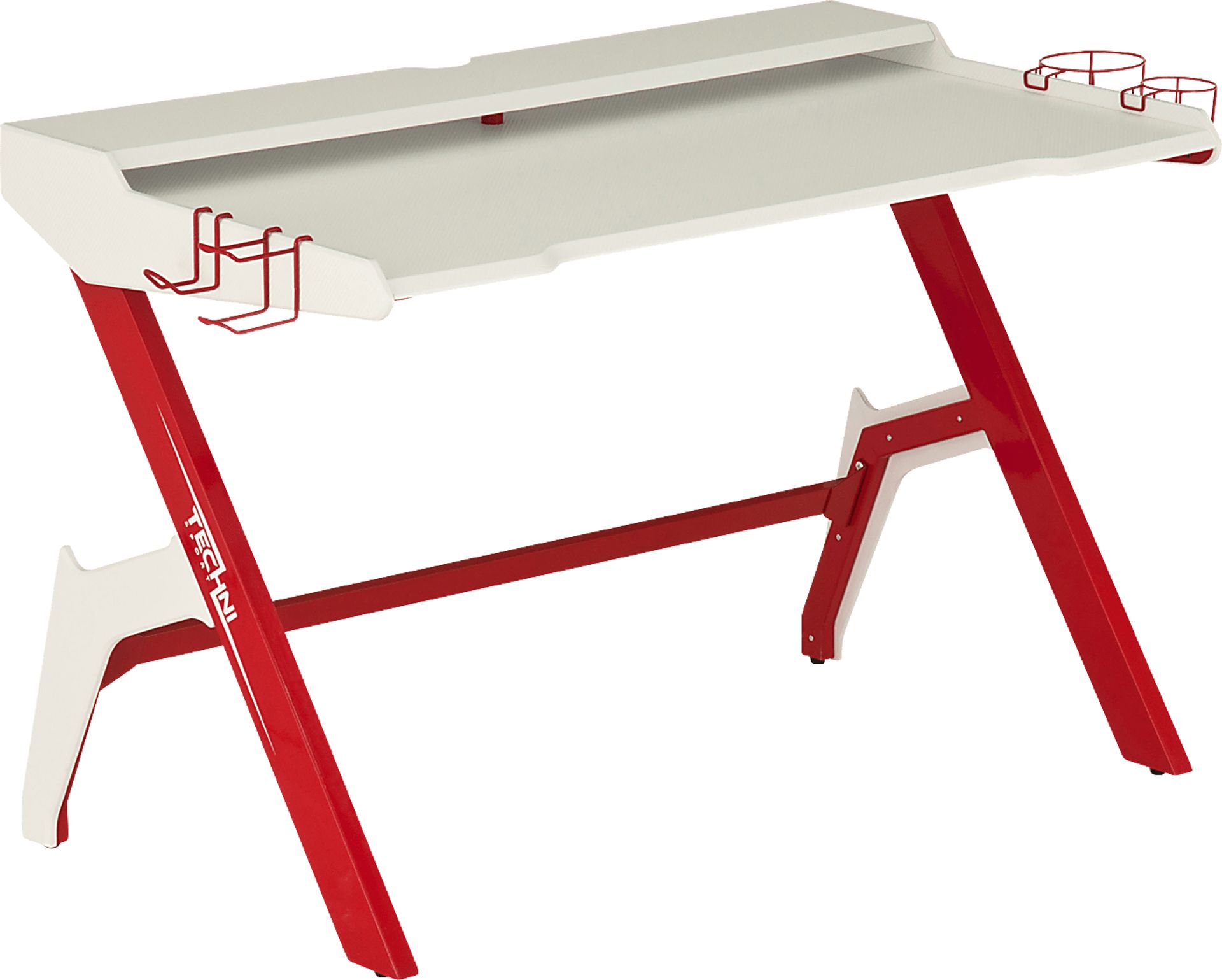 Russuo Red/White Gaming Desk - Image 1