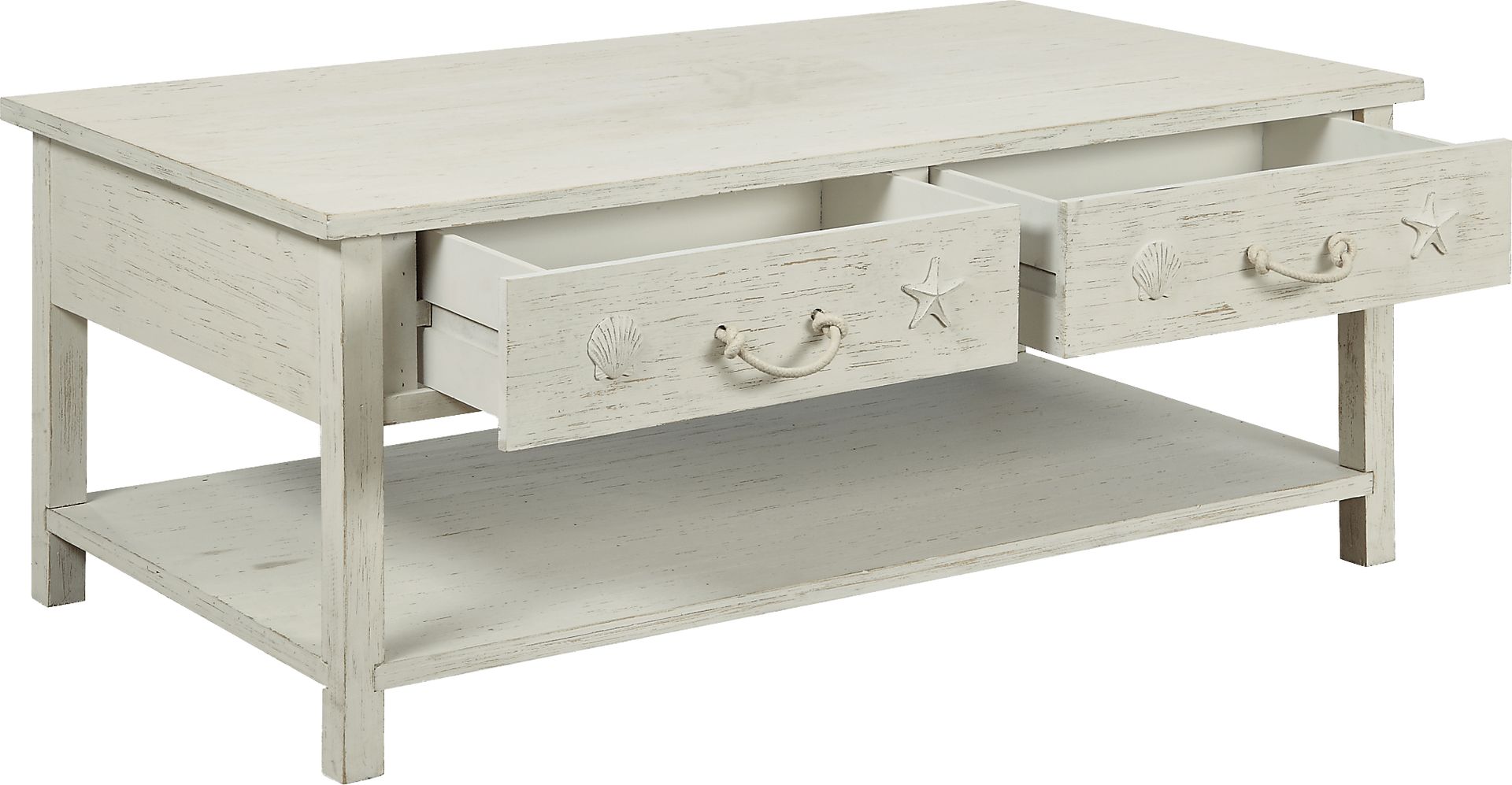 Russwood White Cocktail Table - Image 3