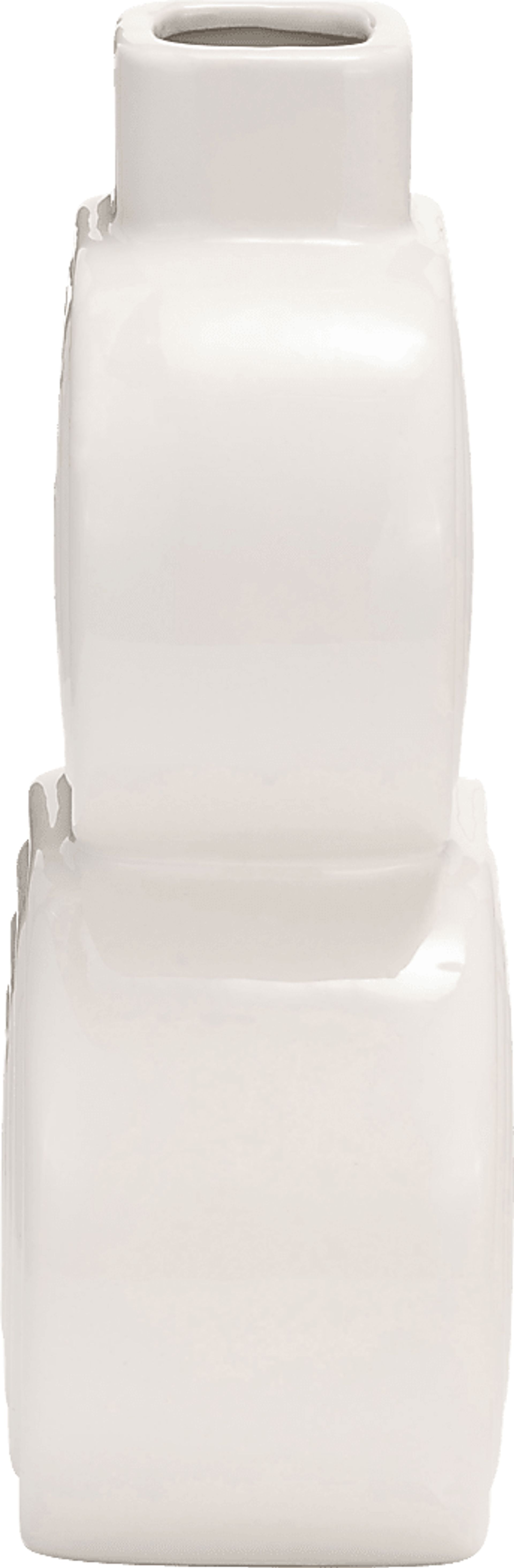 Rustburg White 10 in. Vase - Image 3