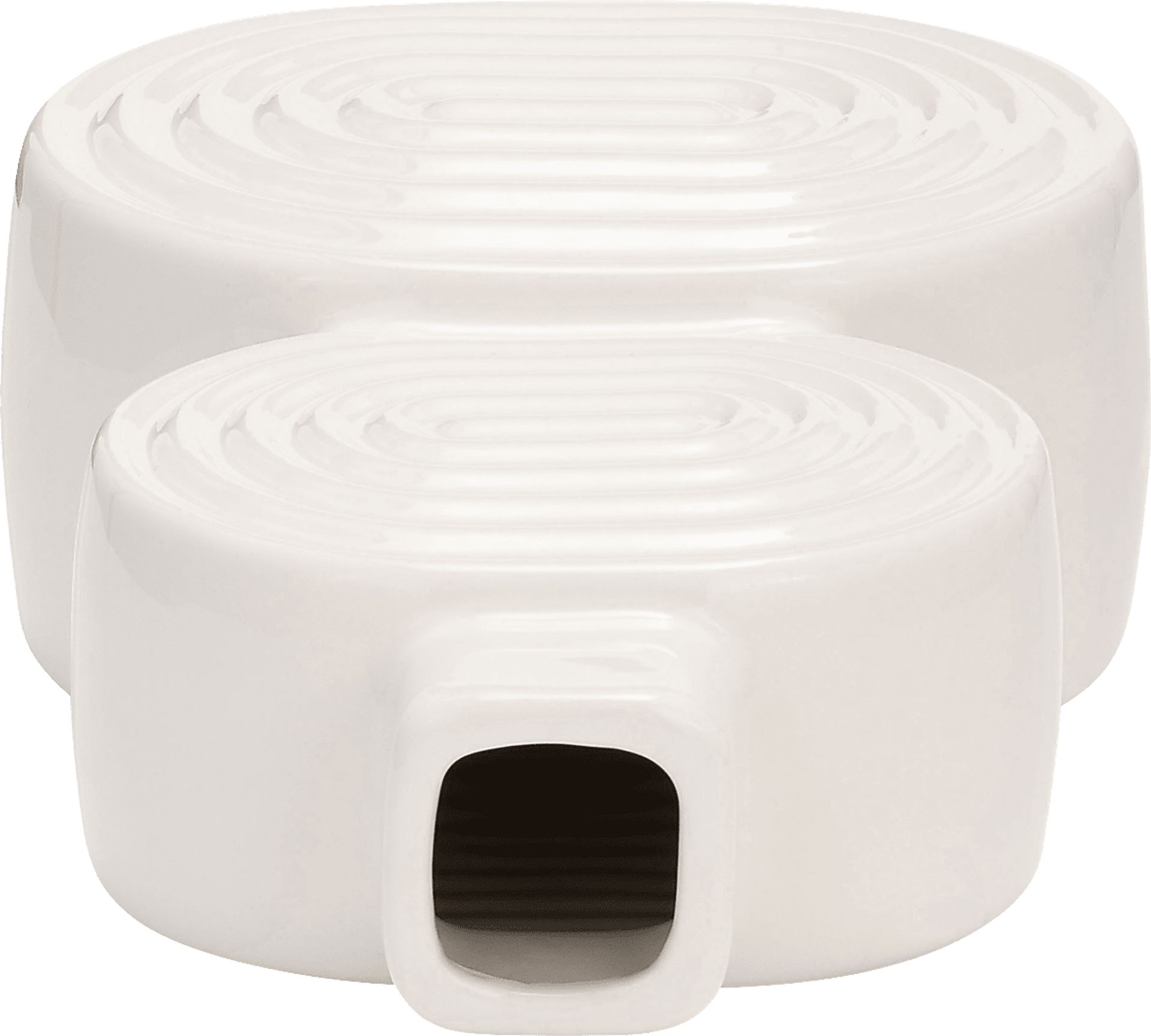 Rustburg White 10 in. Vase - Image 6