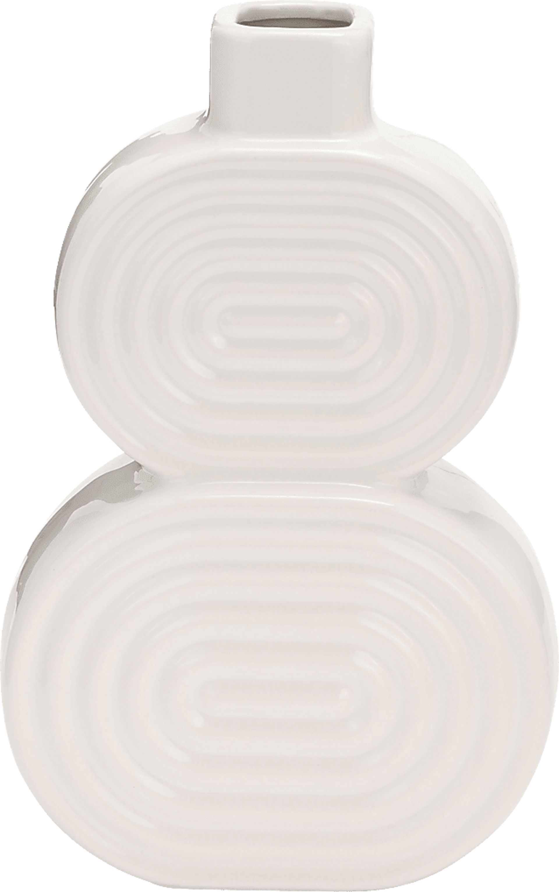 Rustburg White 10 in. Vase - Image 1
