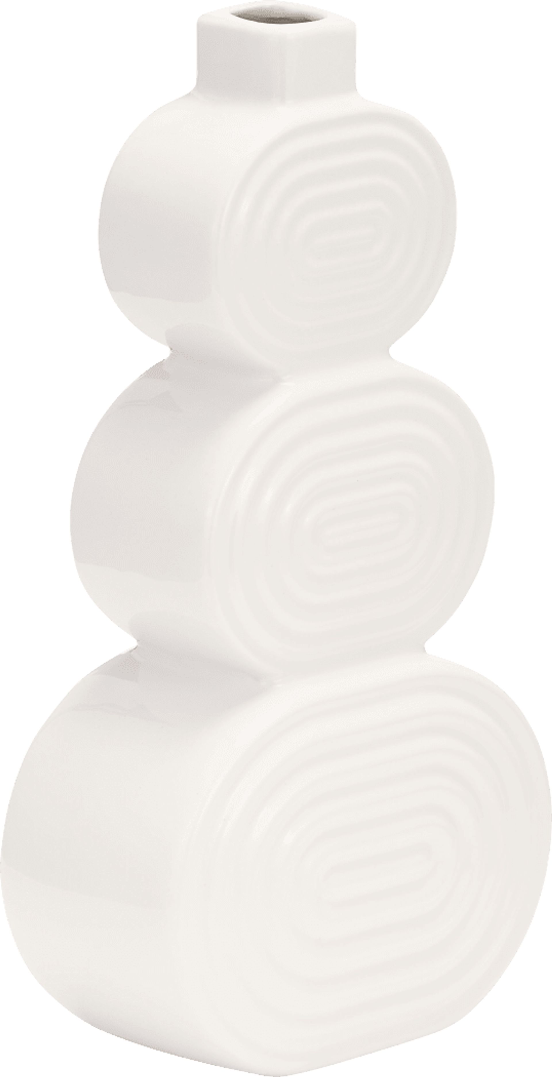 Rustburg White 12 in. Vase - Image 2