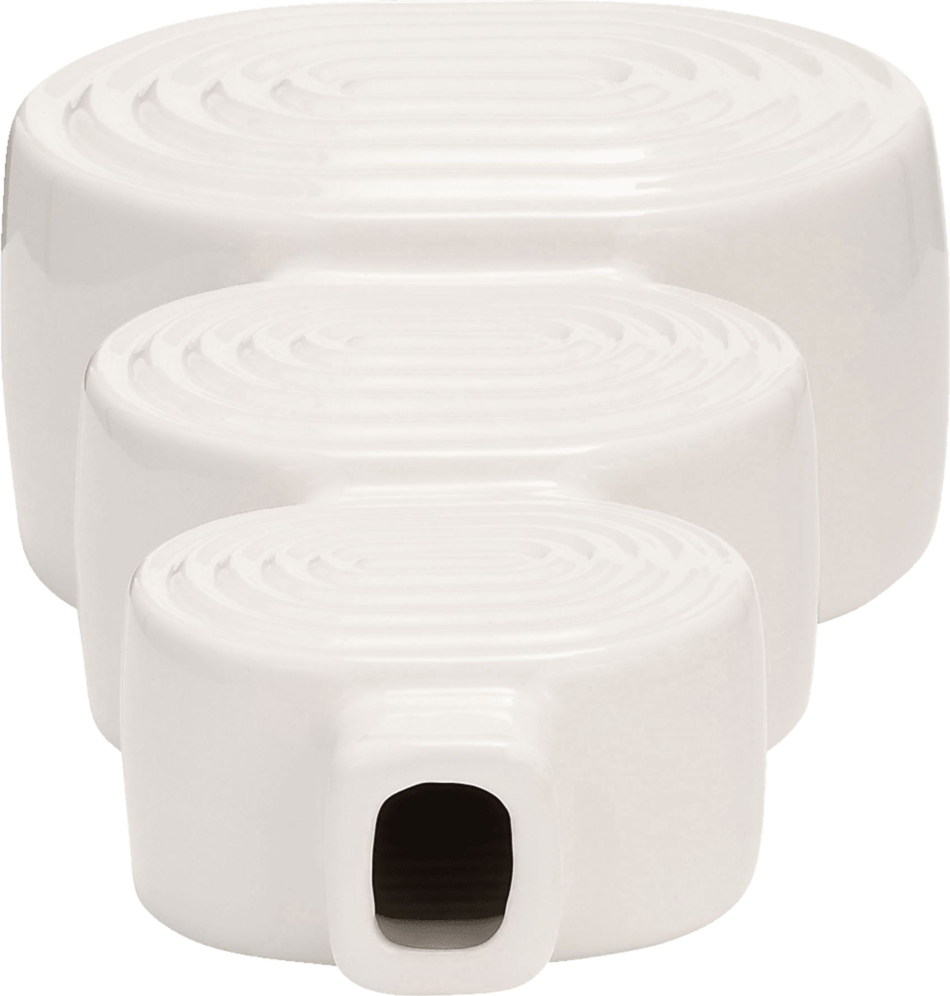 Rustburg White 12 in. Vase - Image 6