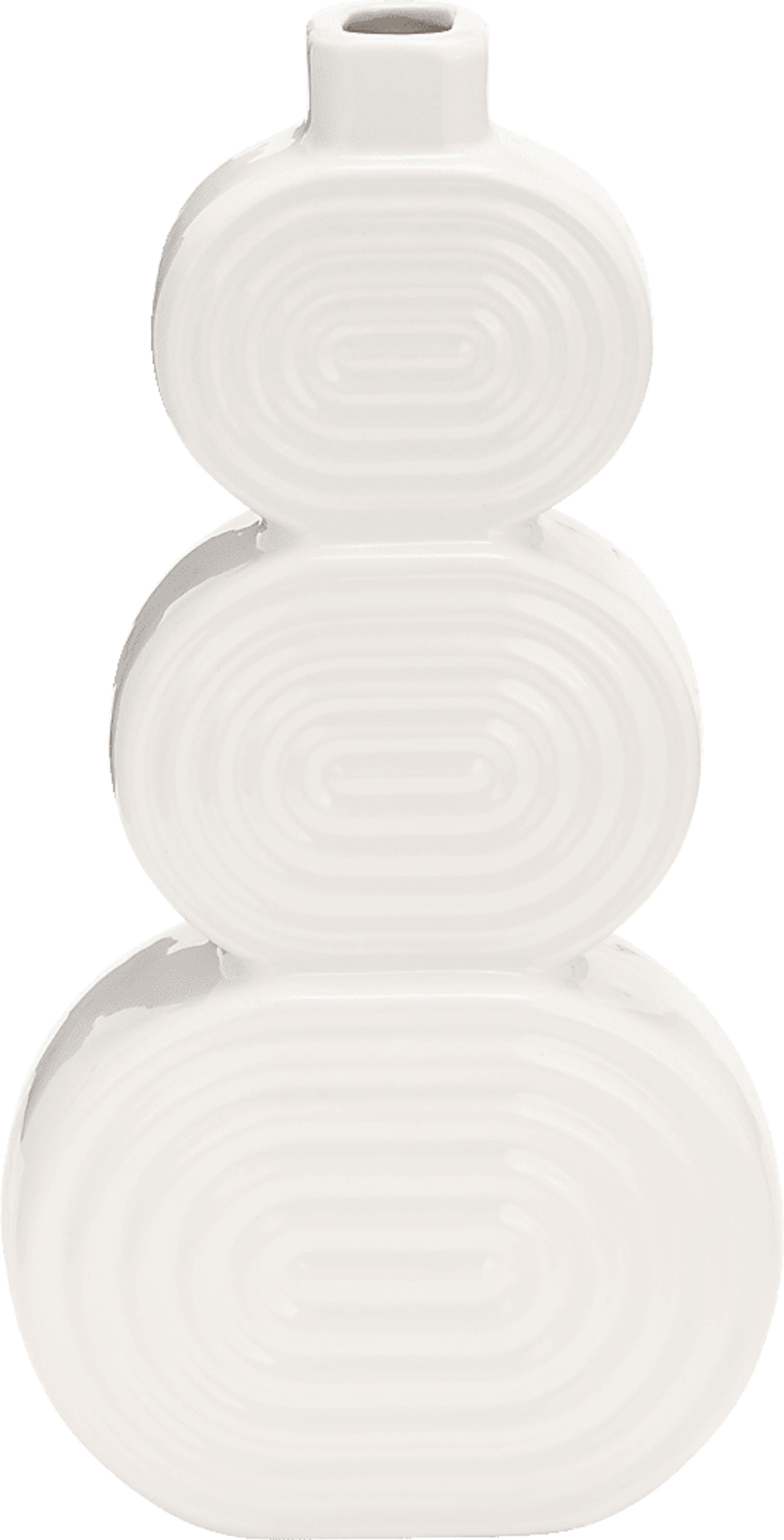 Rustburg White 12 in. Vase - Image 1