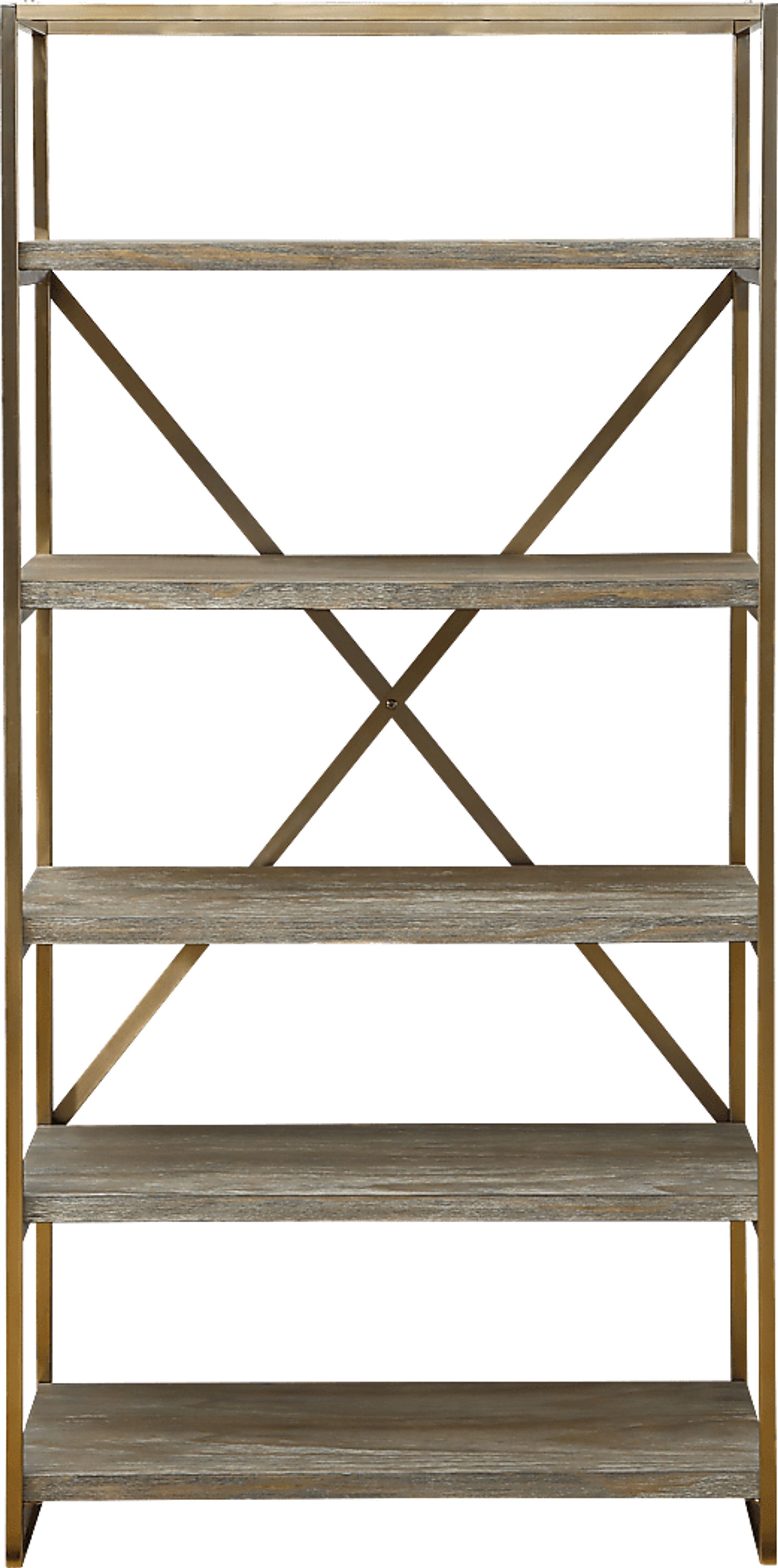 Rustic Goldie Brown Bookcase - Image 2
