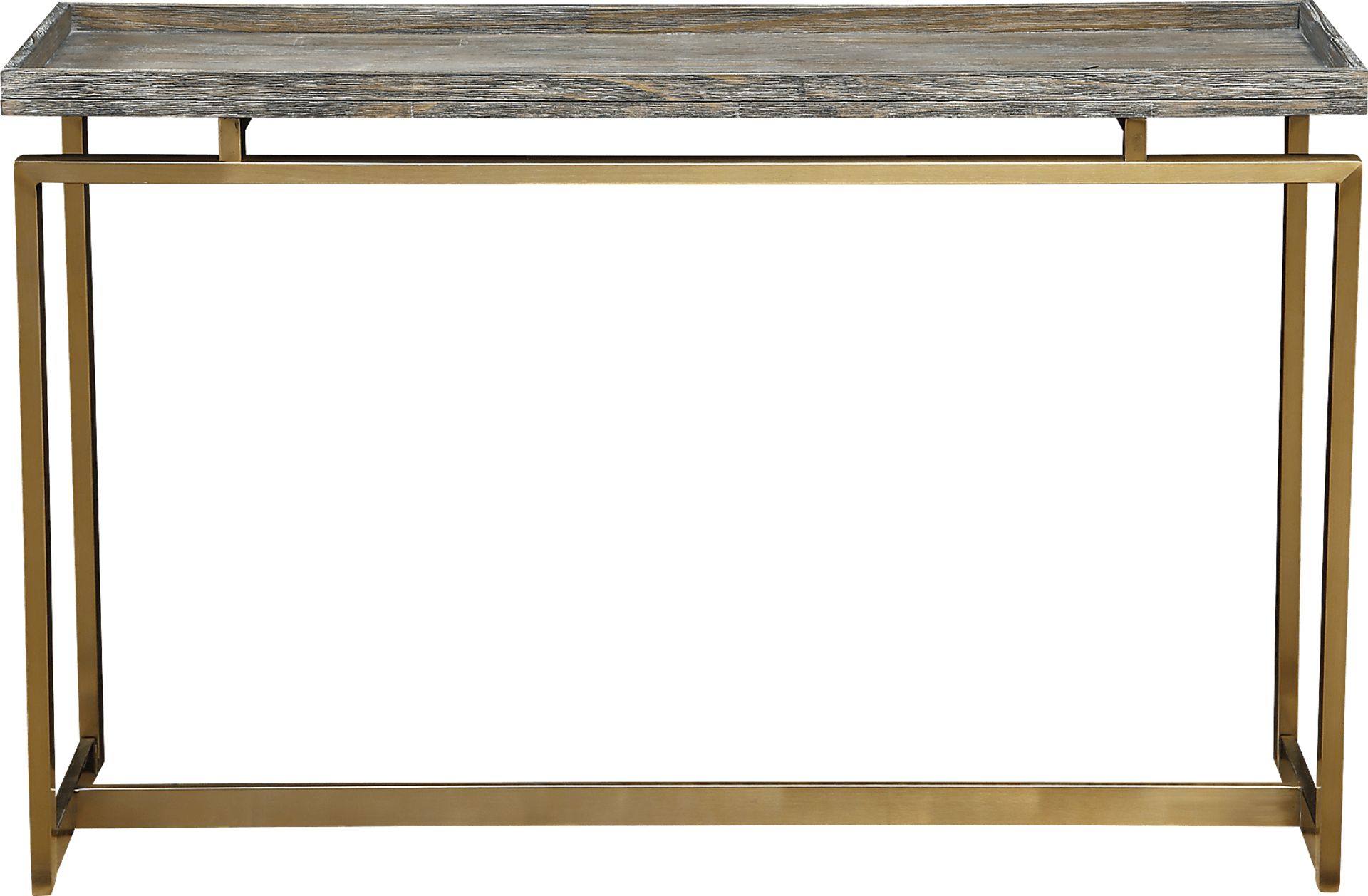 Rustic Goldie Brown Console Table - Image 2