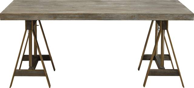 Rustic Goldie Brown Desk - Thumbnail - Image 2