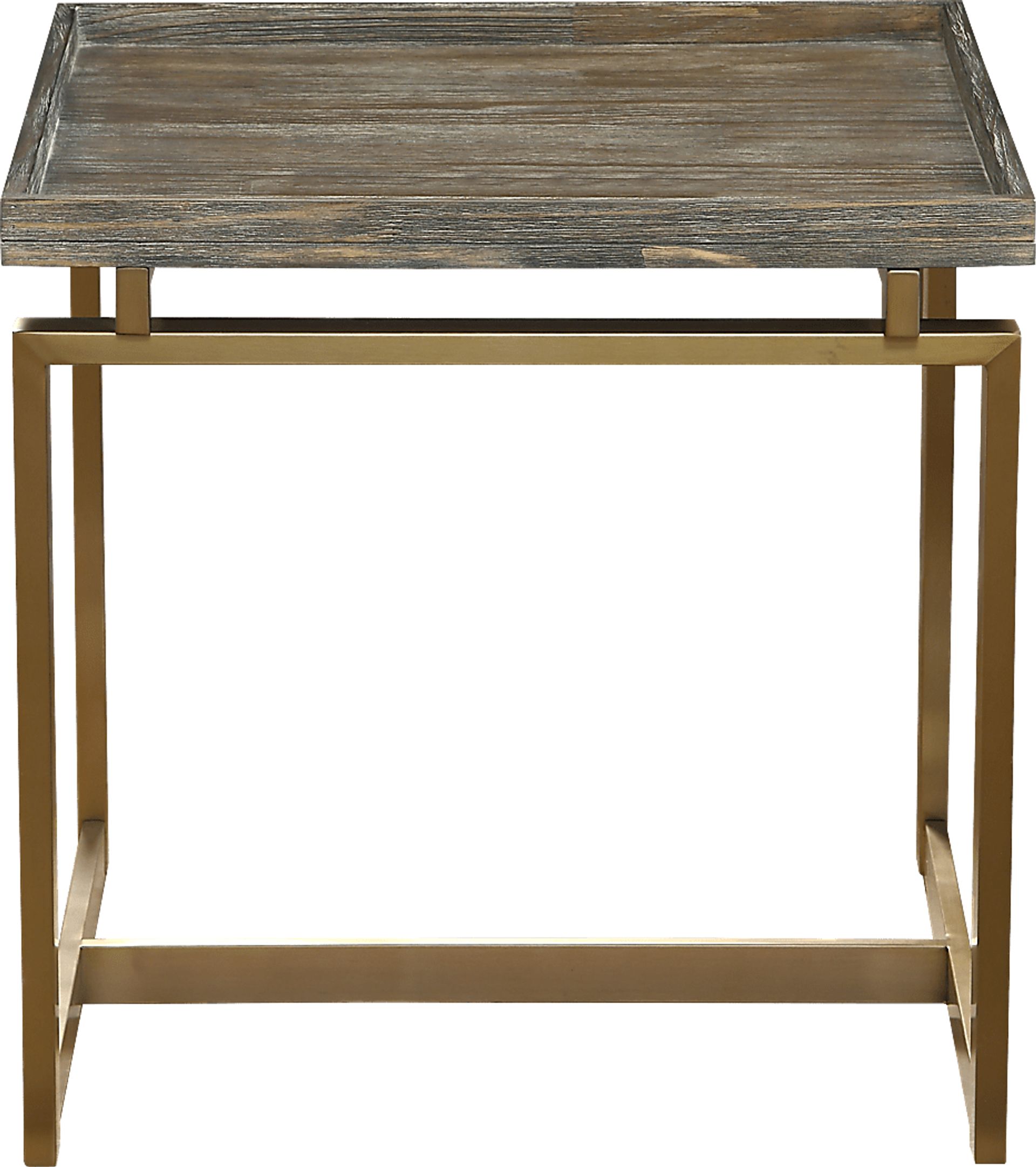 Rustic Goldie Brown End Table - Image 2