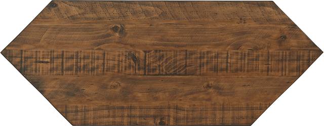 Rustic Path Brown 49.5in Corner Console - Thumbnail - Image 3