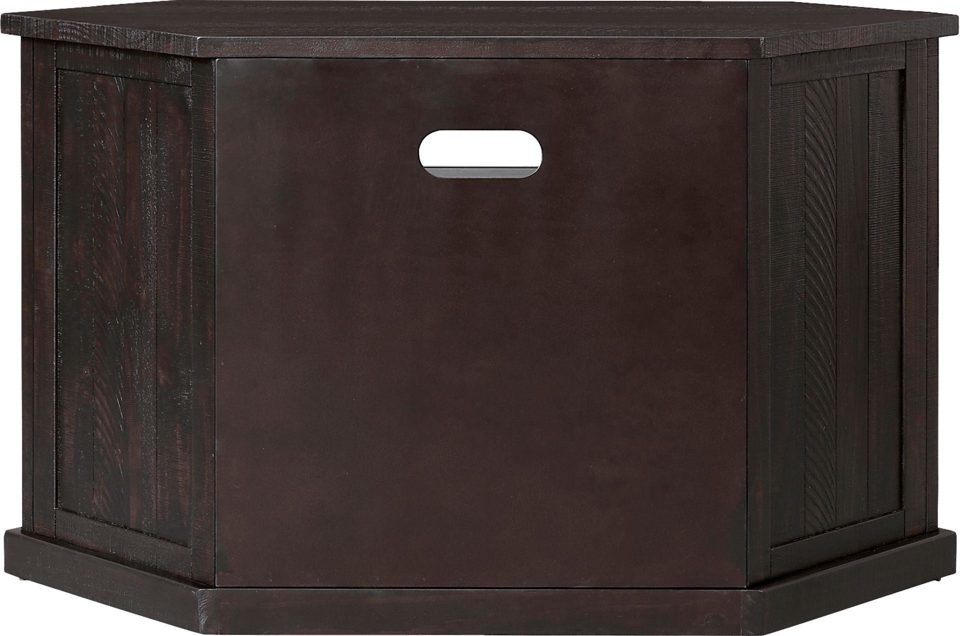 Rustic Path Espresso 49.5 in. Corner Console - Image 4