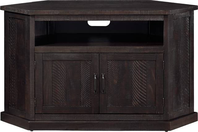 Rustic Path Espresso 49.5 in. Corner Console - Thumbnail - Image 8