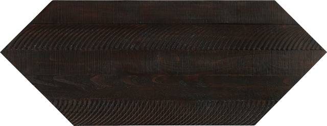 Rustic Path Espresso 49.5 in. Corner Console - Thumbnail - Image 9