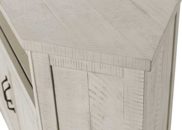 Rustic Path White 49.5 in. Corner Console - Thumbnail - Image 3