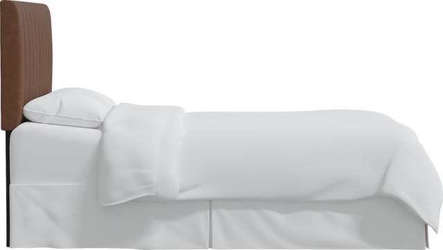 Rustic Saddle I Brown Full Upholstered Headboard - Thumbnail - Image 3