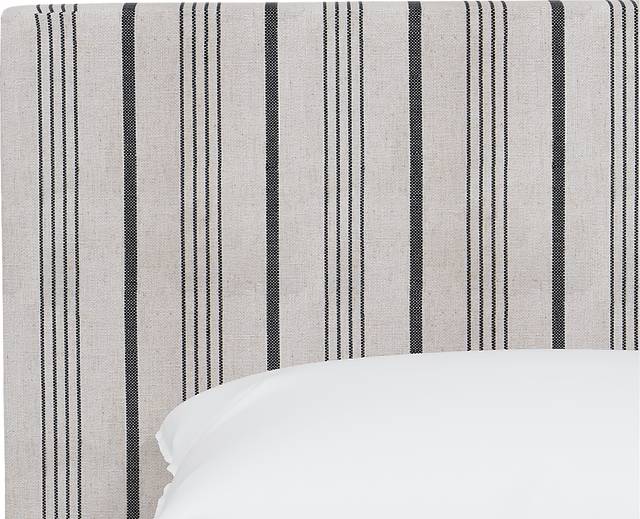 Rustic Saddle II Gray Full Upholstered Bed - Thumbnail - Image 4
