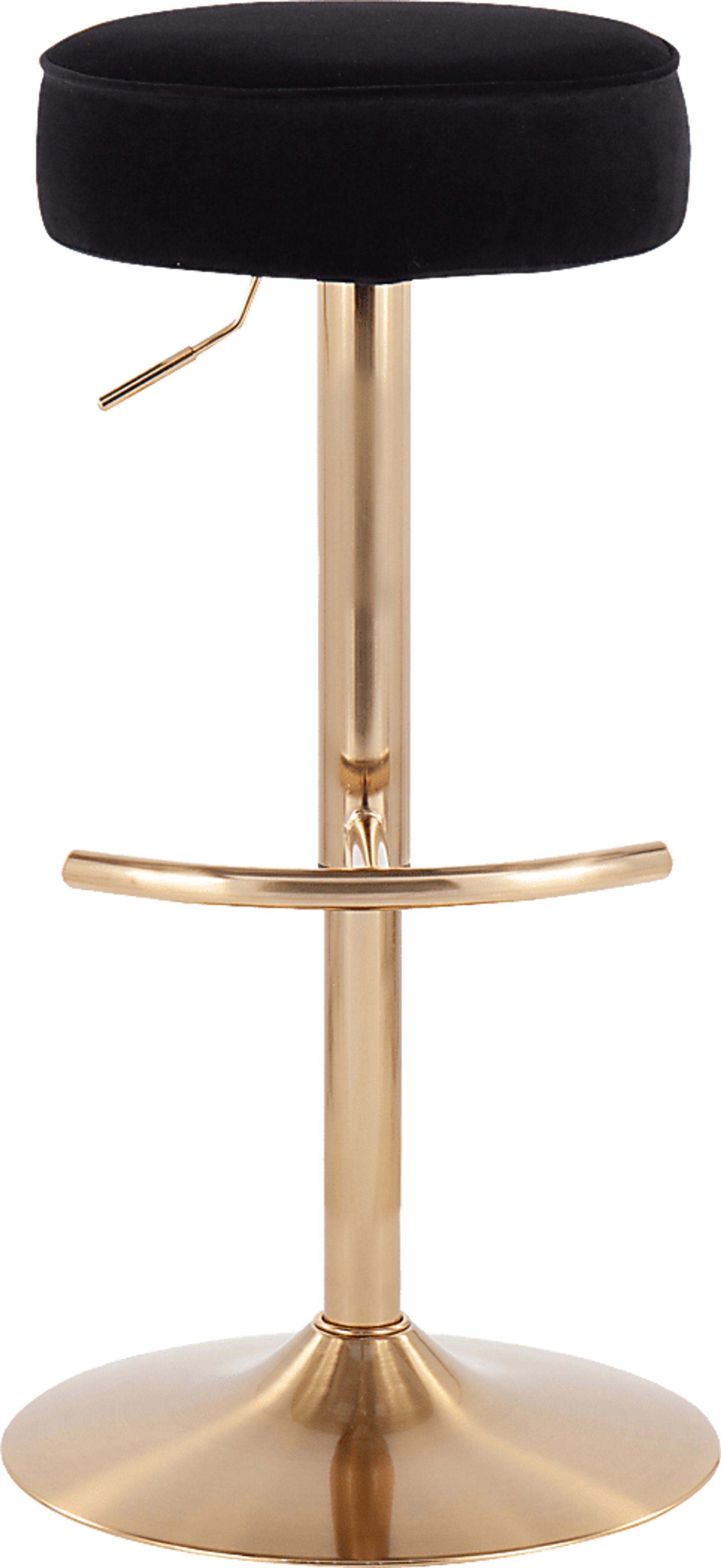 Rutherglen Black Swivel Barstool - Image 5