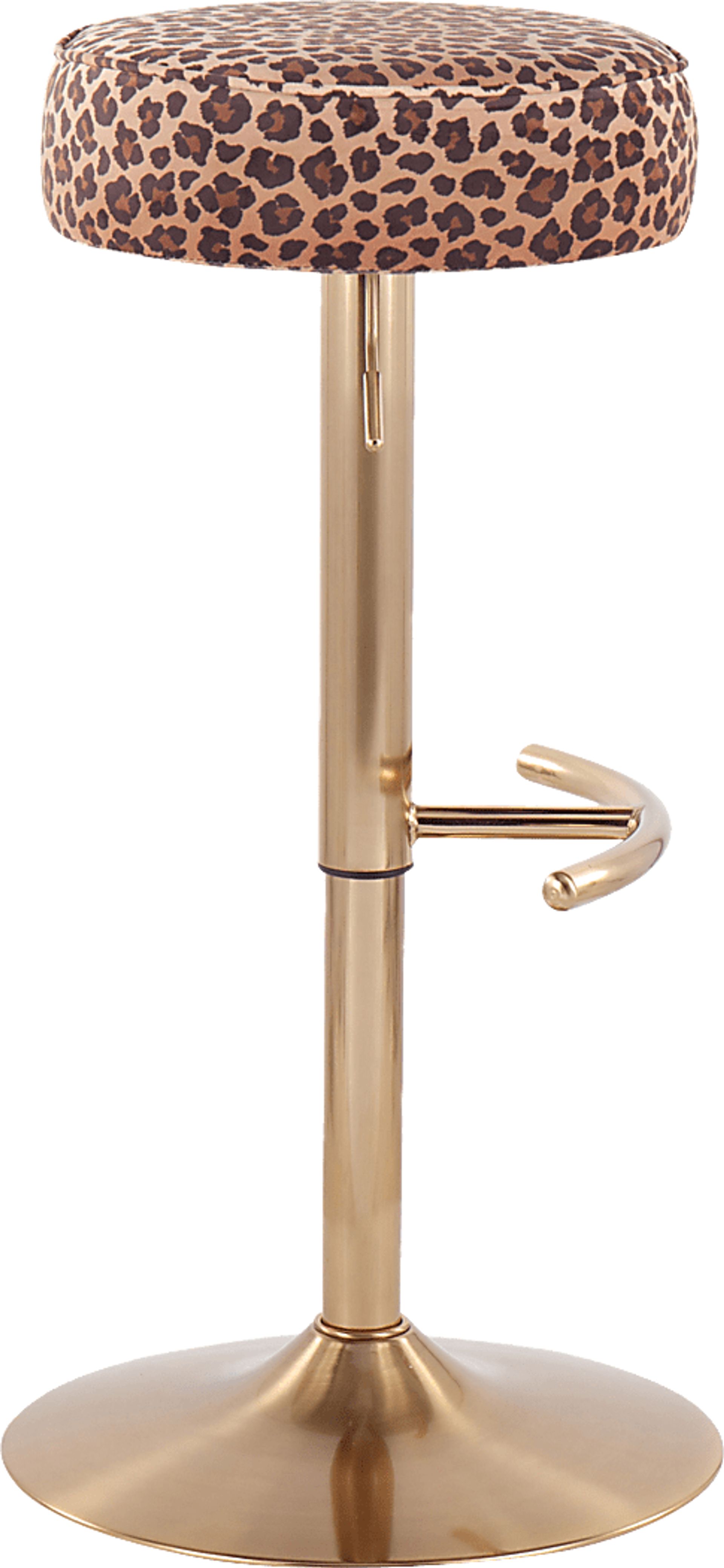 Rutherglen Brown Swivel Barstool - Image 2