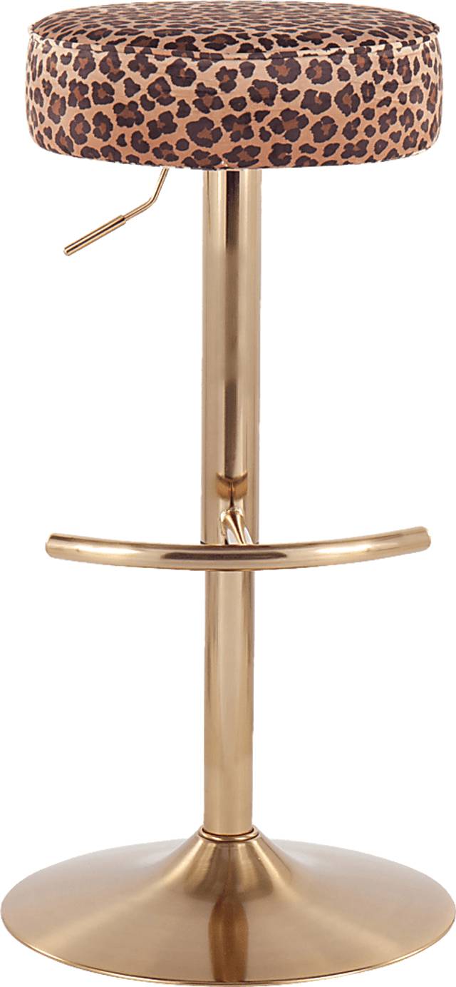 Rutherglen Brown Swivel Barstool - Thumbnail - Image 5