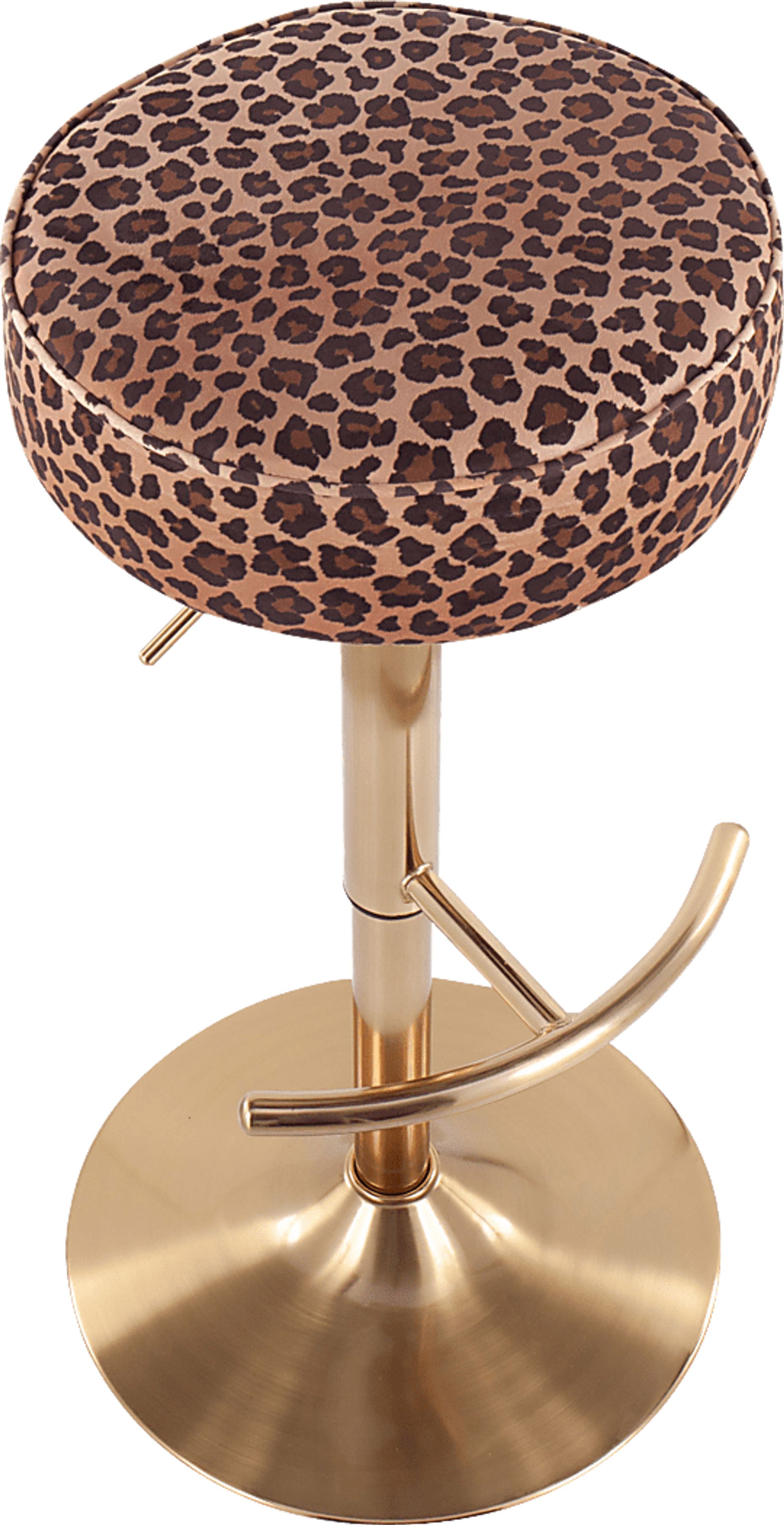 Rutherglen Brown Swivel Barstool - Image 6