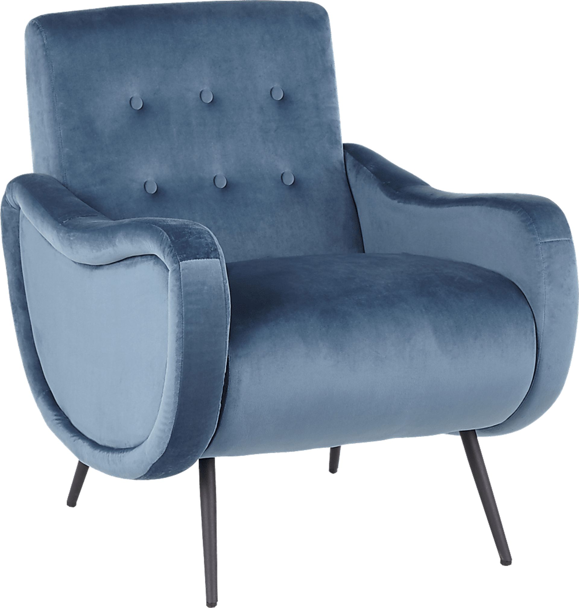 Rutherton Teal Accent Chair - Image 1