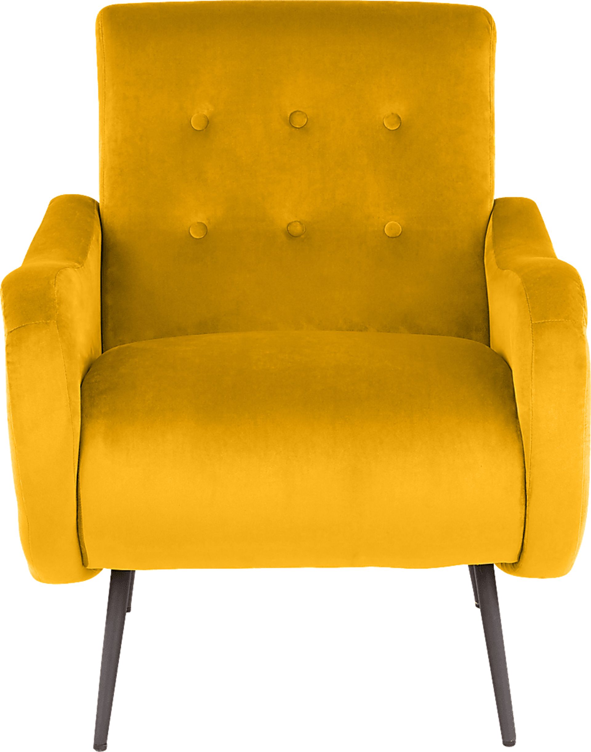 Rutherton Yellow Accent Chair - Image 4