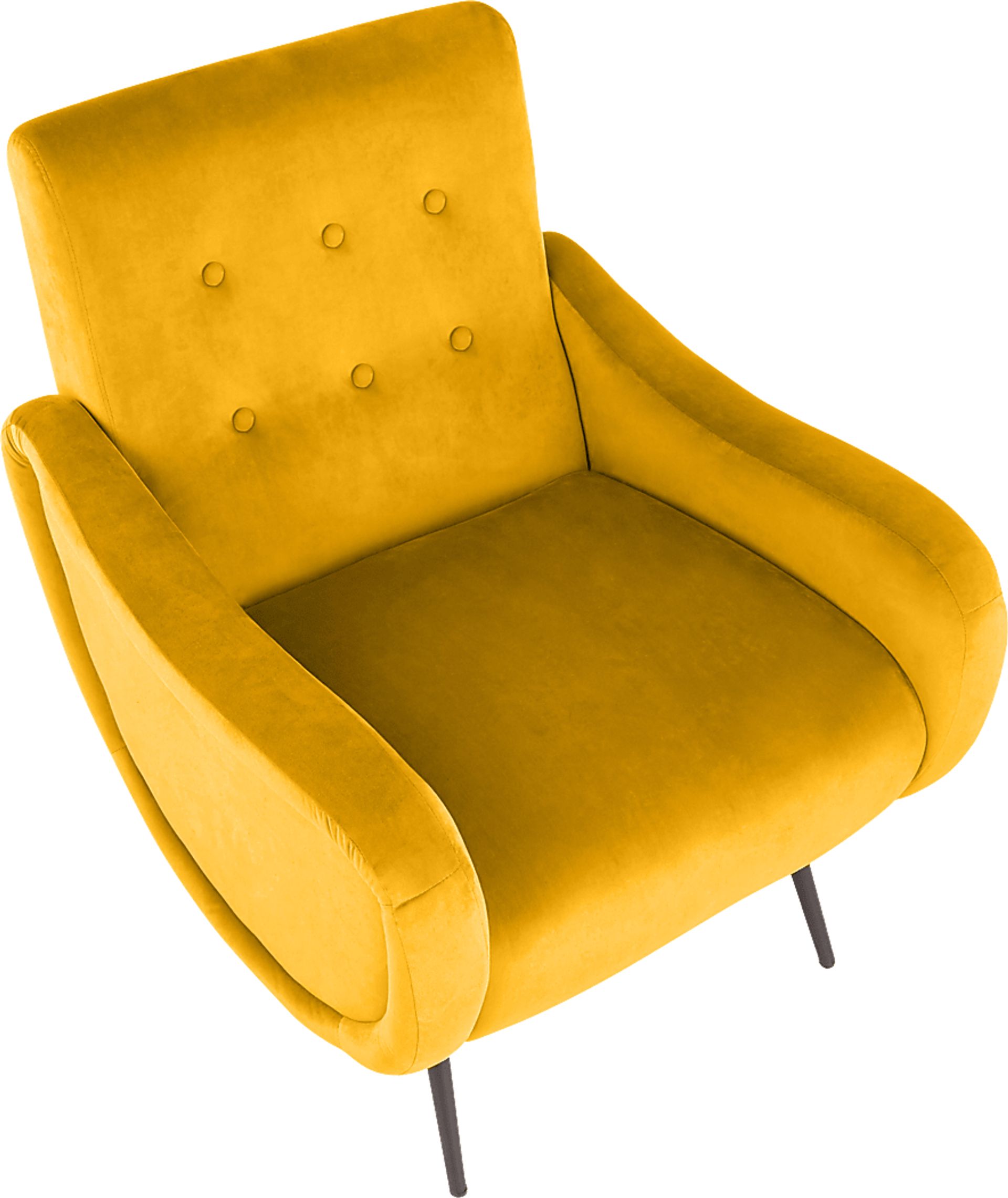 Rutherton Yellow Accent Chair - Image 6