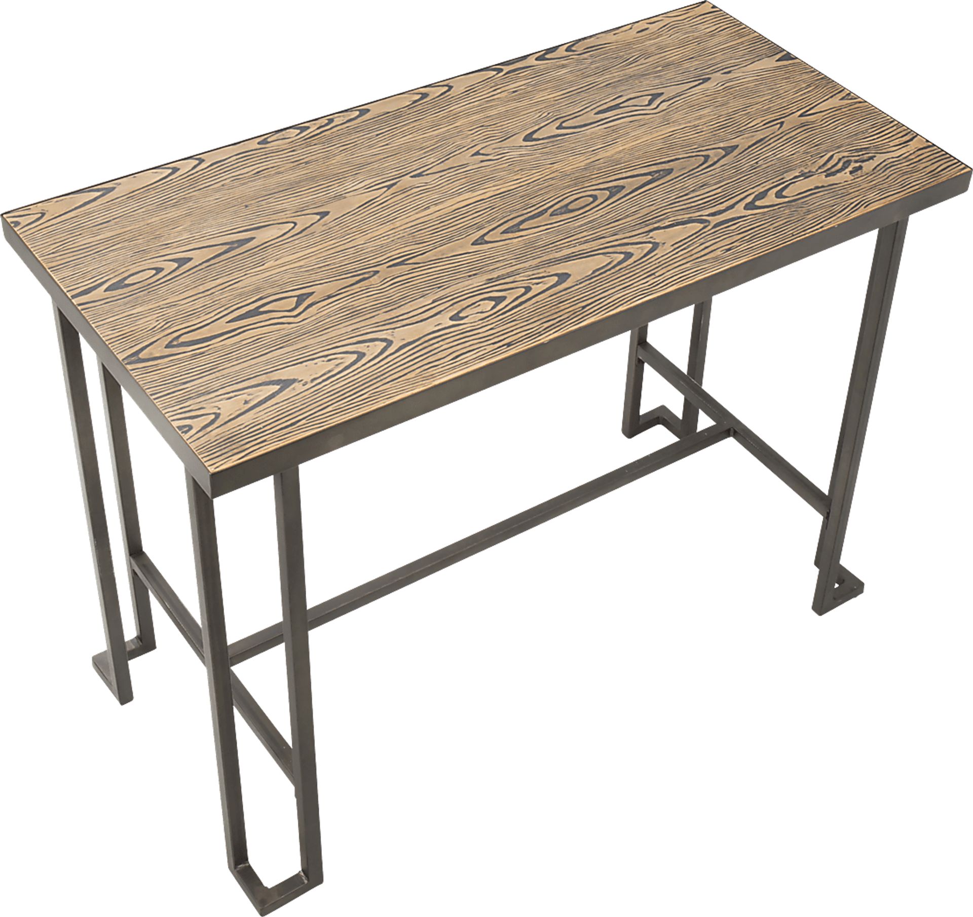 Rutland Brown Counter Height Table - Image 3