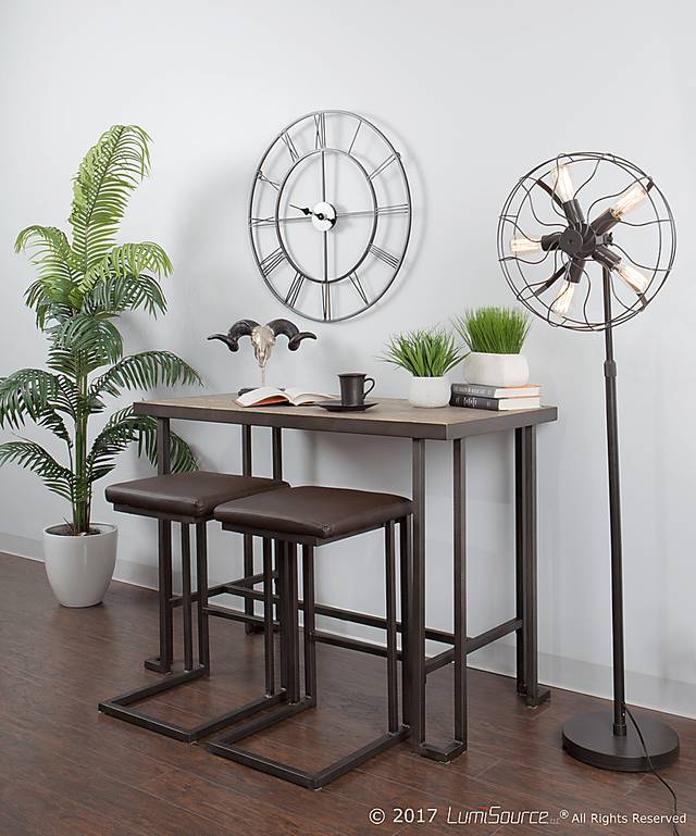 Rutland Espresso Counter Height Stool (Set of 2) - Thumbnail - Image 3