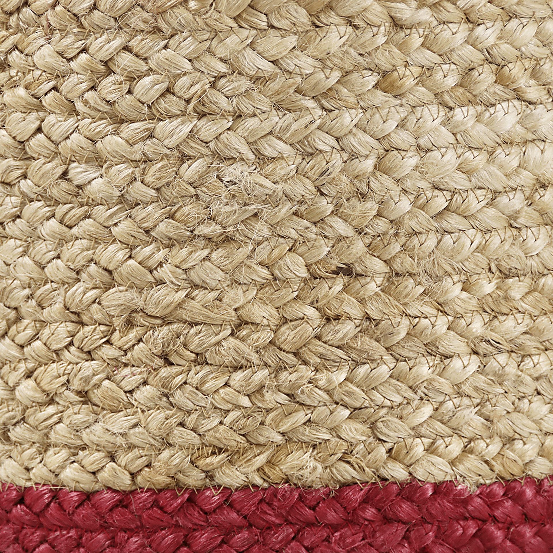 Ruven Tan/Red 19 in. Basket - Image 6