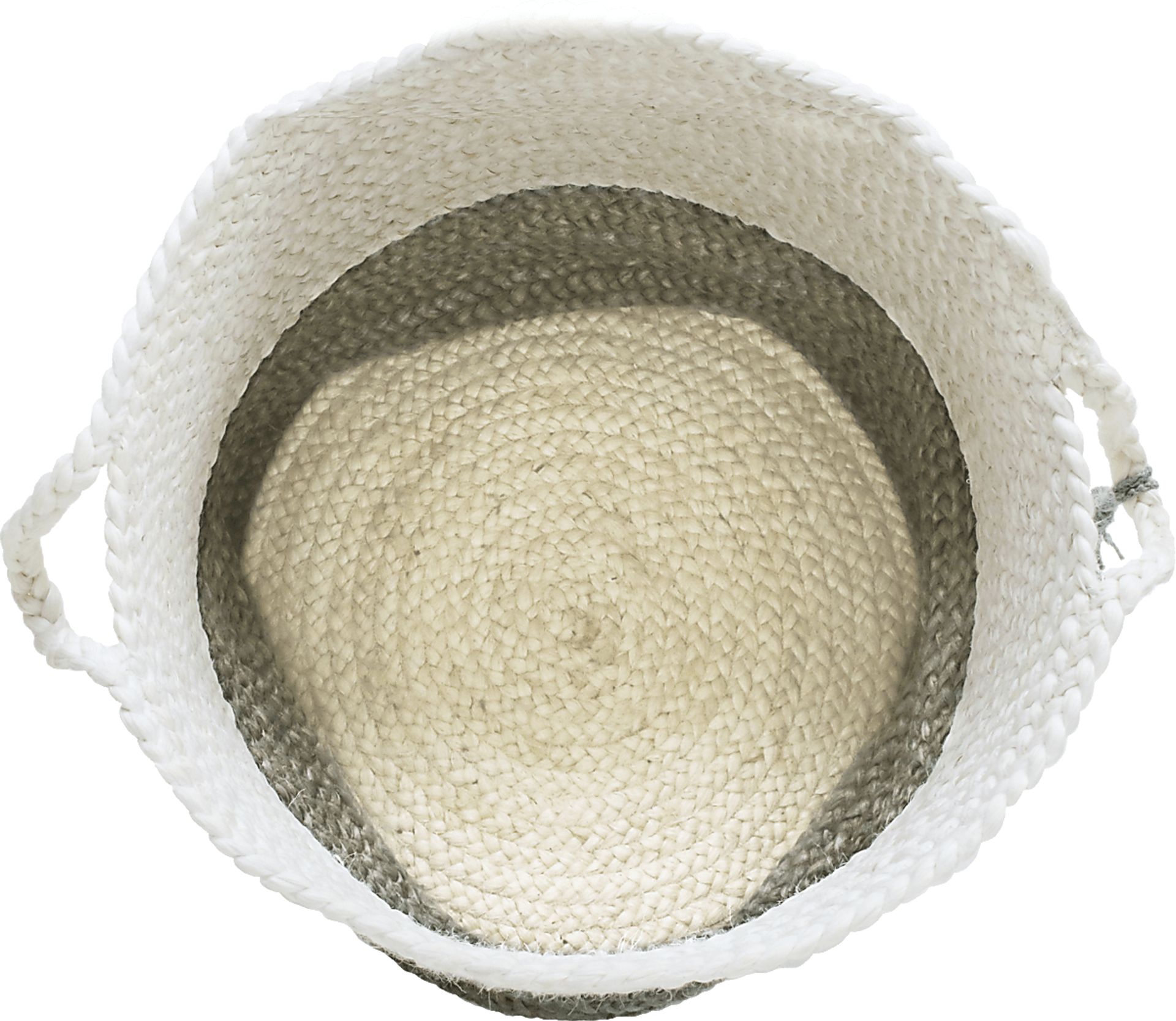Ruven White/Gray 19 in. Basket - Image 5