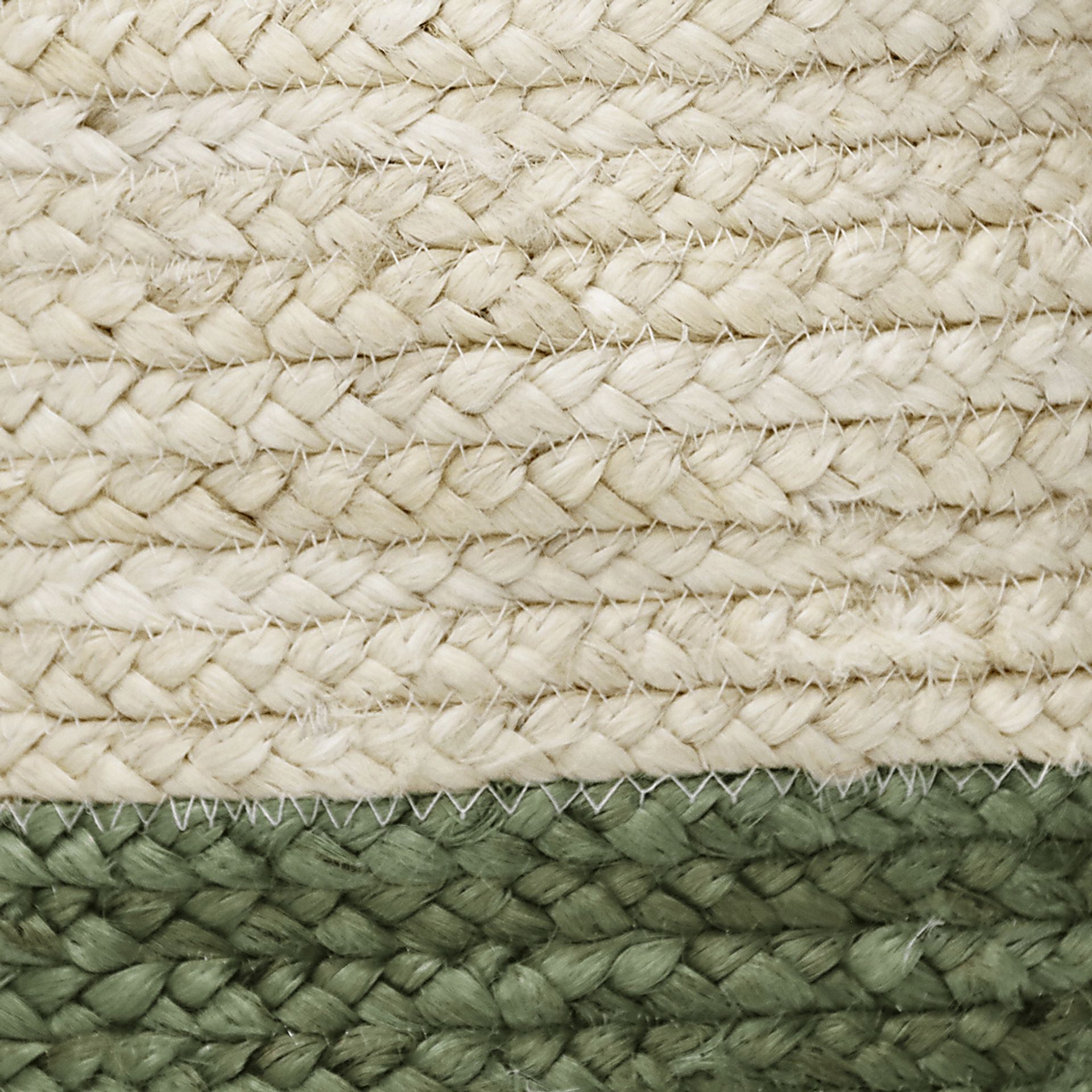 Ruven White/Green 19 in. Basket - Image 7