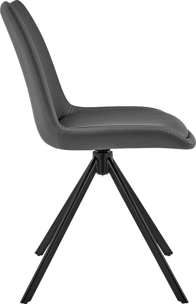 Ruyak Gray Swivel Side Chair - Thumbnail - Image 5