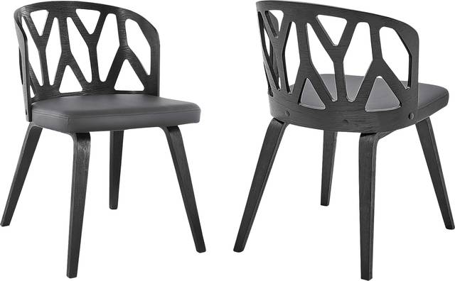 Ryaelle Gray Dining Chair, Set of 2 - Thumbnail - Image 1