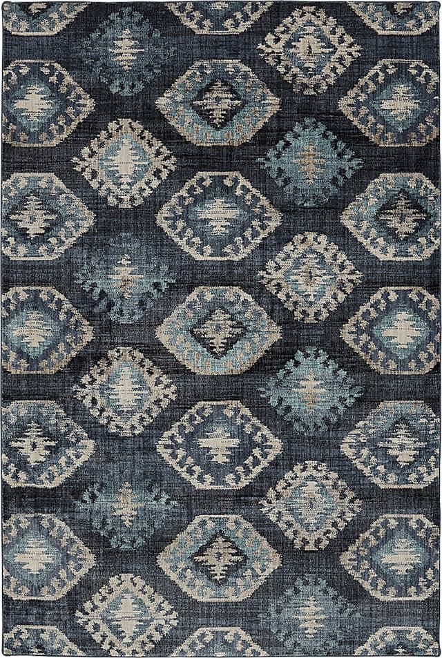 Ryatt Blue 5'3 x 7'10 Rug - Thumbnail - Image 1