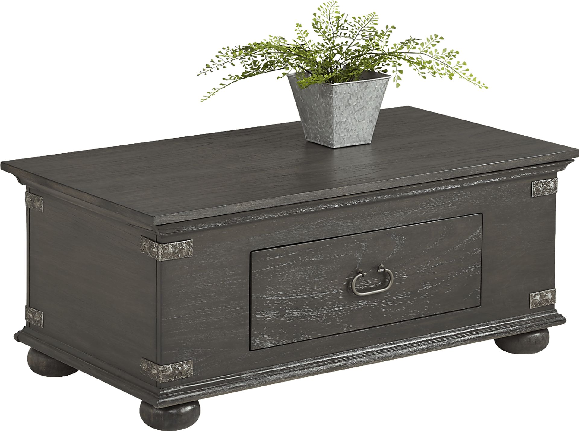Ryden Black Trunk Cocktail Table - Image 2