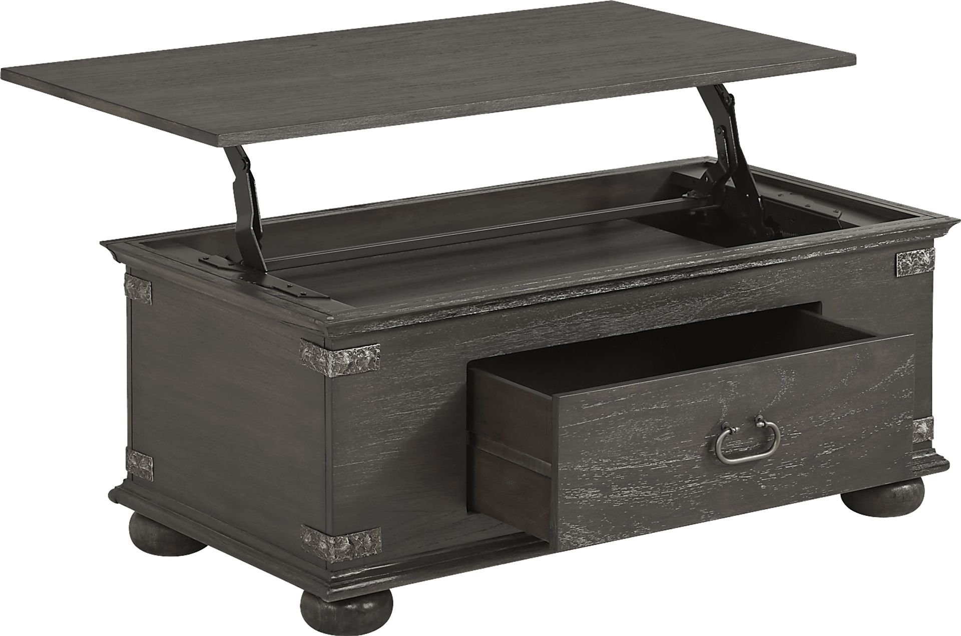 Ryden Black Trunk Cocktail Table - Image 5